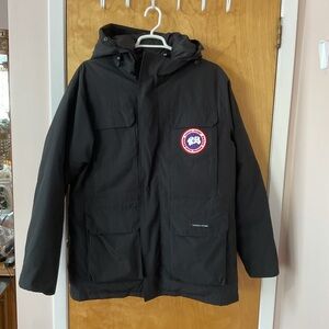 Canada Goose Black Langford Parka Jacket